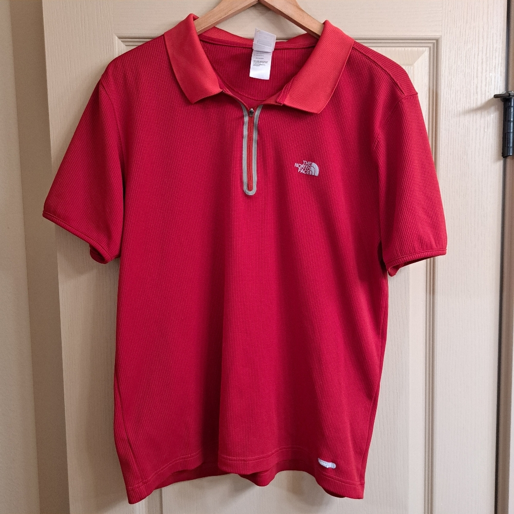 The North Face‎ Red Polo Shirt